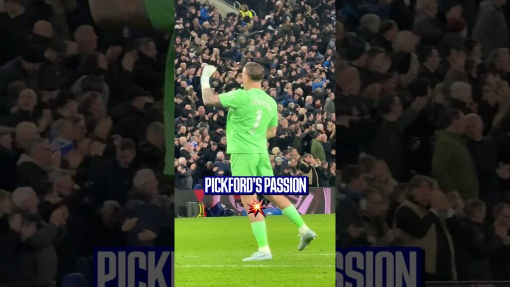 Pure passion from England's No.1 Jordan Pickford. 🤩 💙