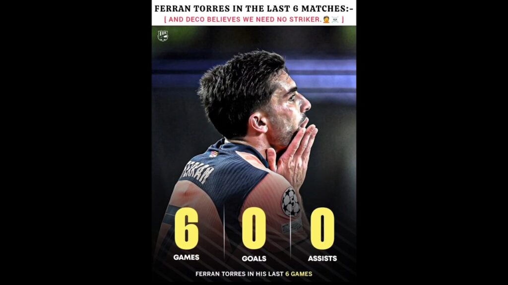 Wonder what happened to ferran 🤷☠️ #football #ferrantorres #hansiflick #viral #shorts#barcelona#edit