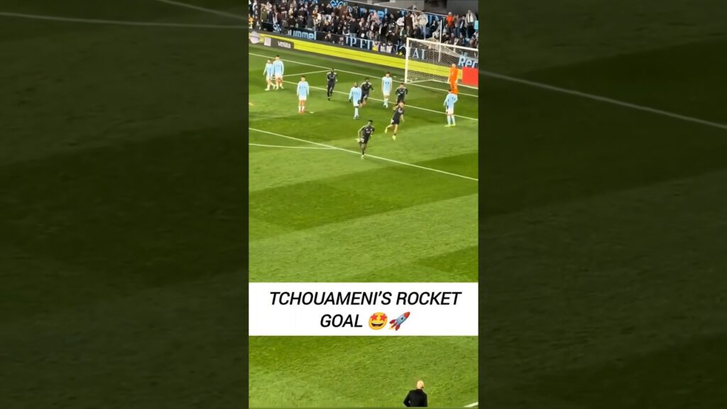 Tchouameni Goal for Real Madrid vs Celta Vigo 🚀🔥 #shorts #realmadrid #celtavigo #football