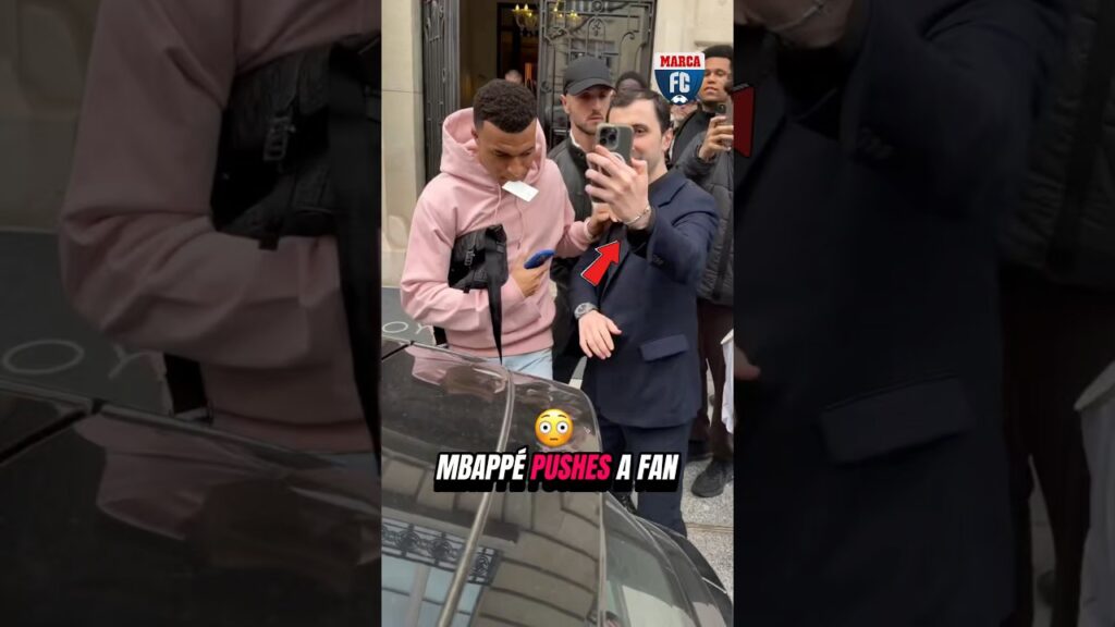 🚨 Kylian Mbappé is not in a good mood in Paris 😳 #mbappe #realmadrid #soccer #football
