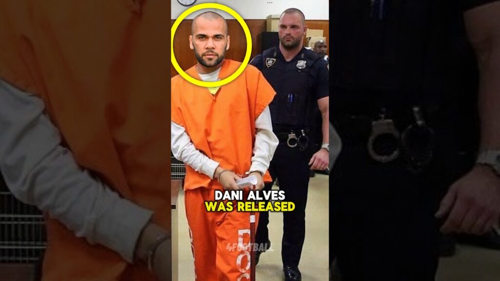 Dani Alves Released from Prison 👀😳 #danialves #barcelona