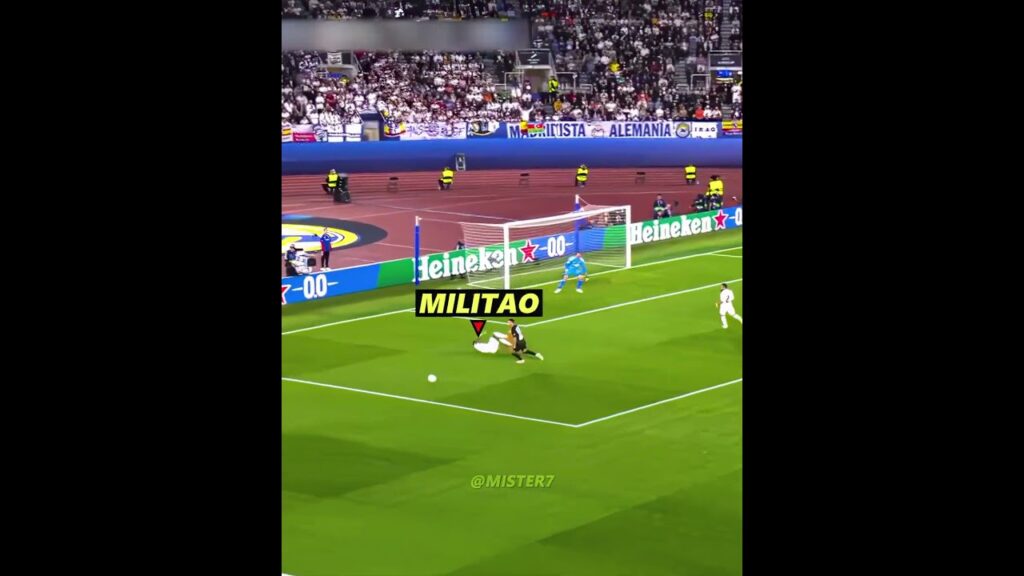 Militao Refuses to Fall 💀