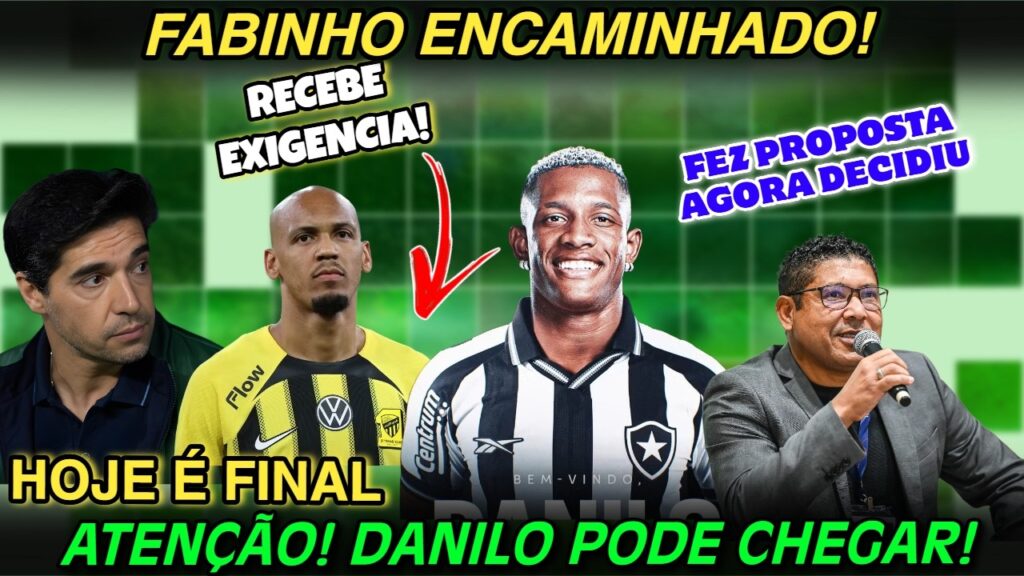 🚨NEGÓCIO FECHADO POR DANILO! FABINHO LIBERADO? | TUDO SOBRE A FINAL E ROMULO JOGA? 🚨NEGÓCIO FECHADO POR DANILO! FABINHO LIBERADO? | TUDO SOBRE A FINAL E ROMULO JOGA?
