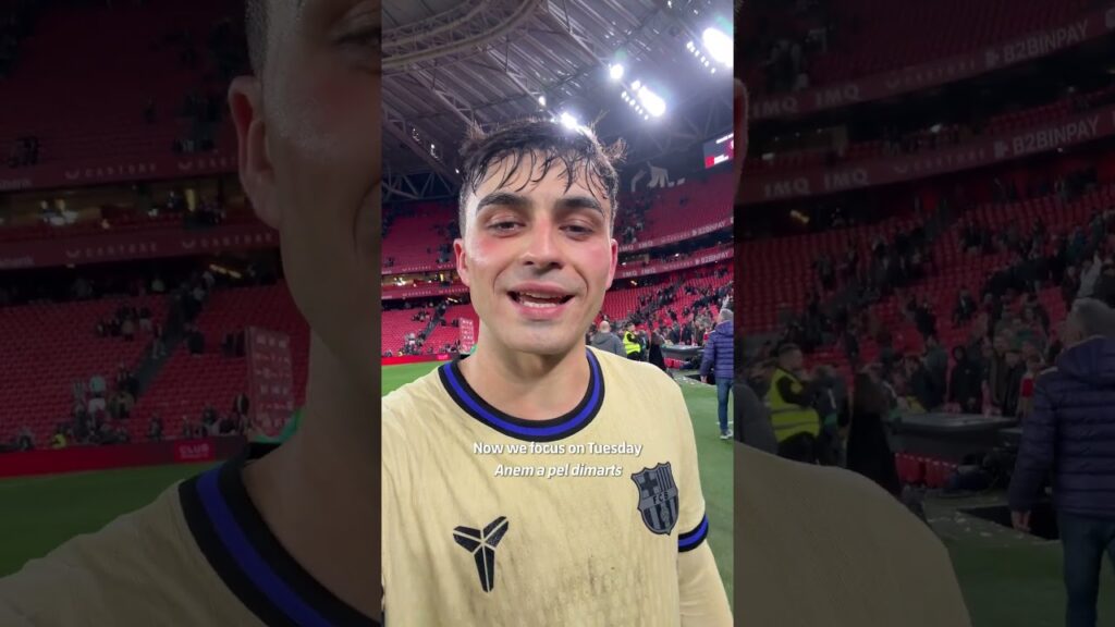 Pedri speaking π€³ #shorts #fcbarcelona #football Pedri speaking π€³ #shorts #fcbarcelona #football