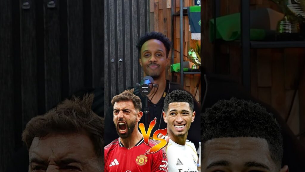 Bruno Fernandes vs Jude Bellingham: Who’s better? 👀 #sds