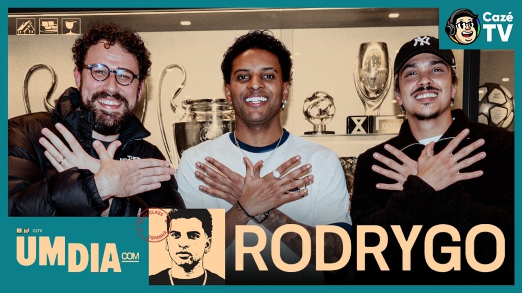 UM DIA COM RODRYGO! CHICO MOEDAS E BELTRÃO NA CASA DO CRAQUE DO REAL MADRID | EP #1