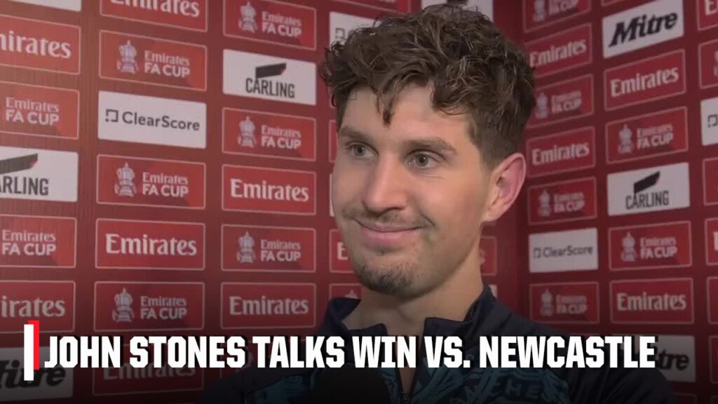 John Stones recaps Manchester City’s FA Cup win vs. Newcastle | ESPN FC