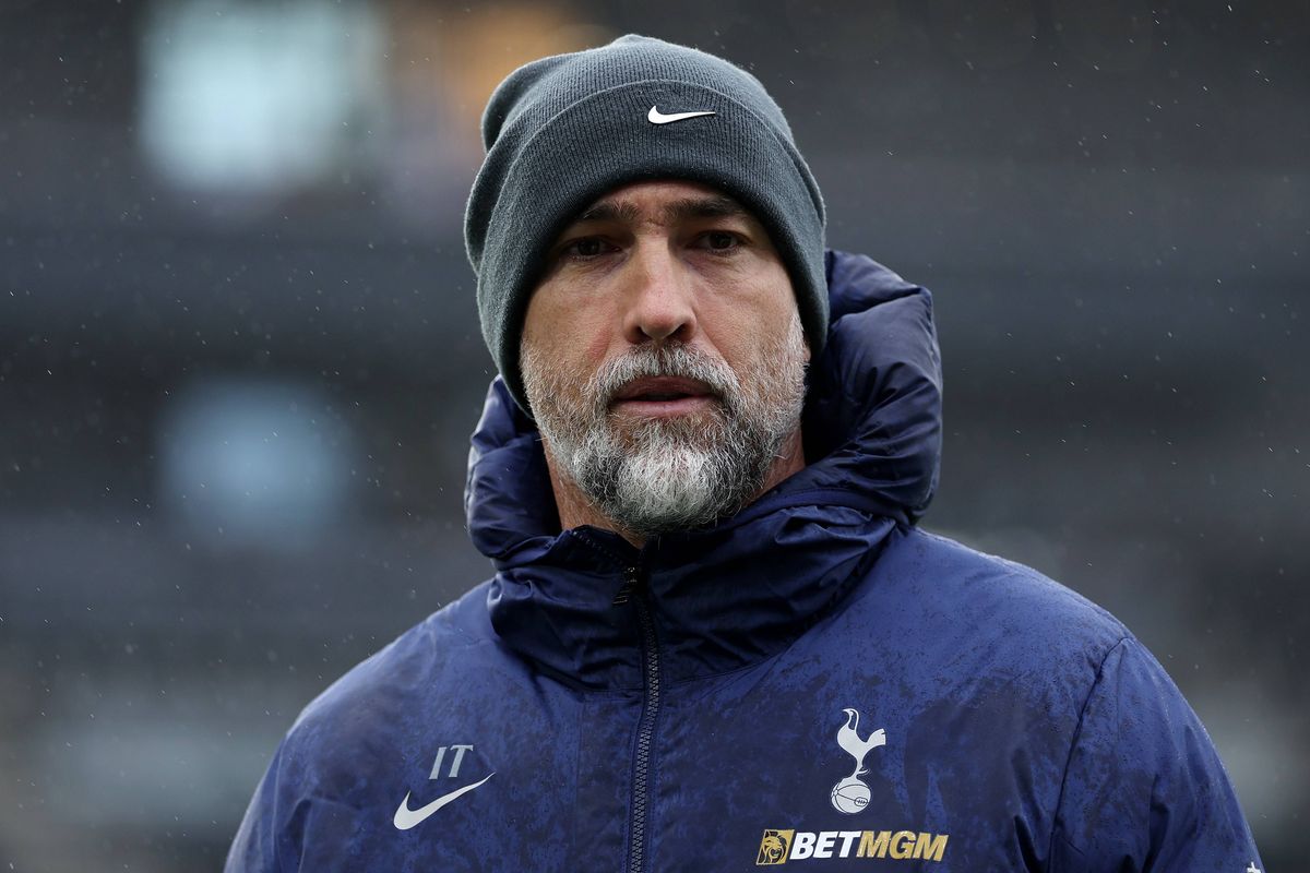 LONDON, ENGLAND - MARCH 01: Igor Tudor, Interim Manager of Tottenham Hotspur, looks on prior to the Premier League match between Fulham and Tottenham Hotspur at Craven Cottage on March 01, 2026 in London, England. (Photo by Eddie Keogh/Getty Images)