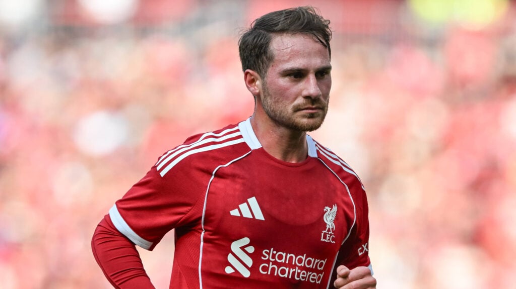 Alexis Mac Allister in Liverpool action