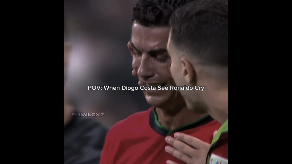 When Diogo Costa See Ronaldo Cry💀🔥 #football #shorts #ronaldo #viral