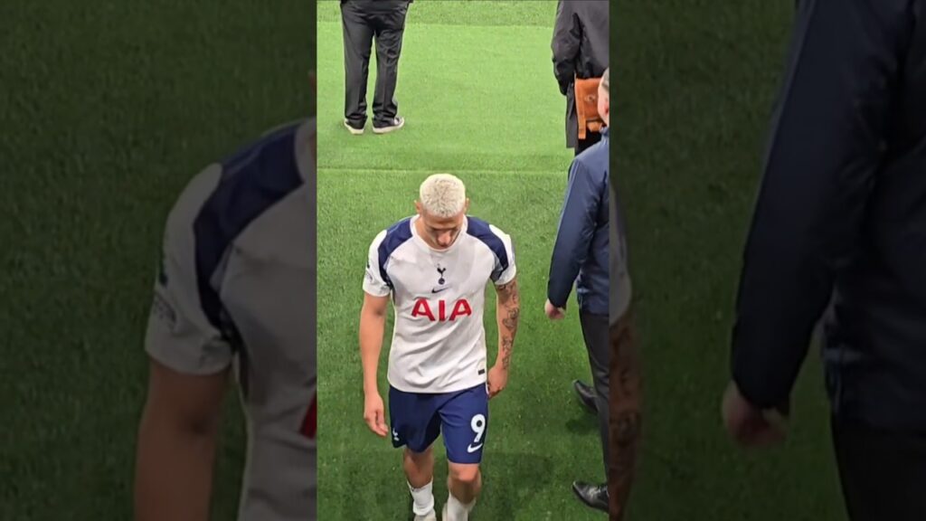 RICHARLISON AFTER THE GAME: Spurs Striker Walking Down the Tunnel: Tottenham 1-3 Crystal Palace
