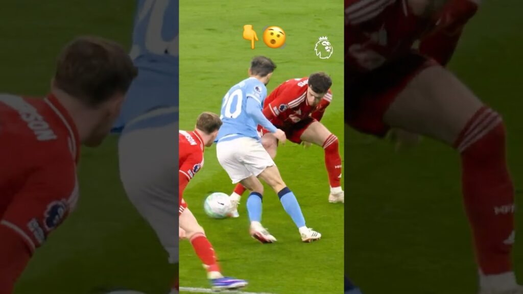 Bernardo Silva's Dancing Feet 🕺