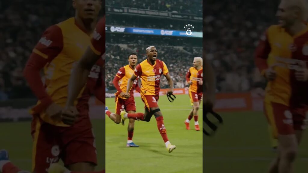 Leroy Sané’nin adrese teslim ortasında, Victor Osimhen karanlığı aydınlığa çeviriyor. 💁🏻‍♂️