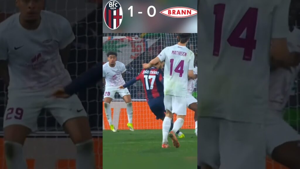 Joao Mario's Brilliant Goal! | Bologna vs Brann | UEFA Europa League Highlights