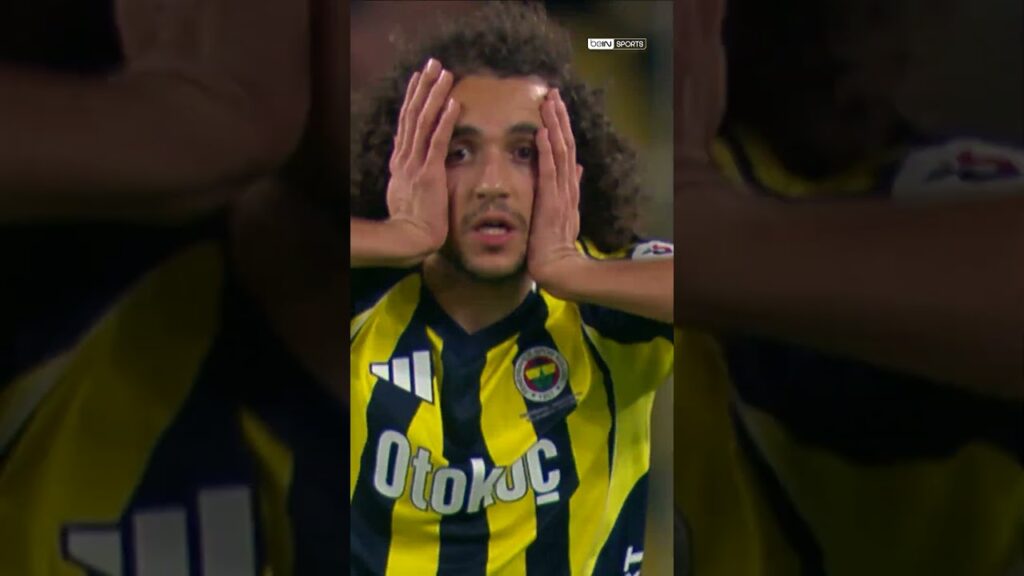 Matteo Guendouzi'nin Ceza Sahası Dışından Çektiği Şut Direkten Döndü! #shorts #fenerbahçe