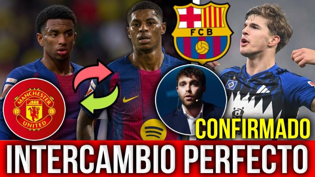 UNITED QUIERE INTERCAMBIO RASHFORD X ALEJANDRO BALDE, FABRIZIO ROMANO CONFIRMA INTERÉS EN VUSKOVIC