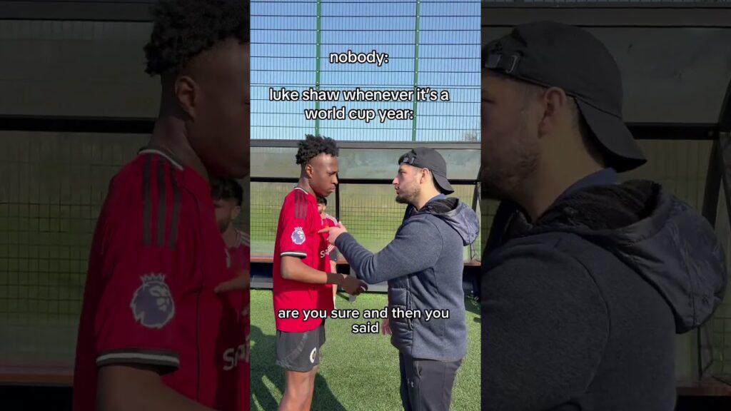 Luke Shaw Whenever Its A WORLD CUP Year #football #footballshorts #soccer #funny