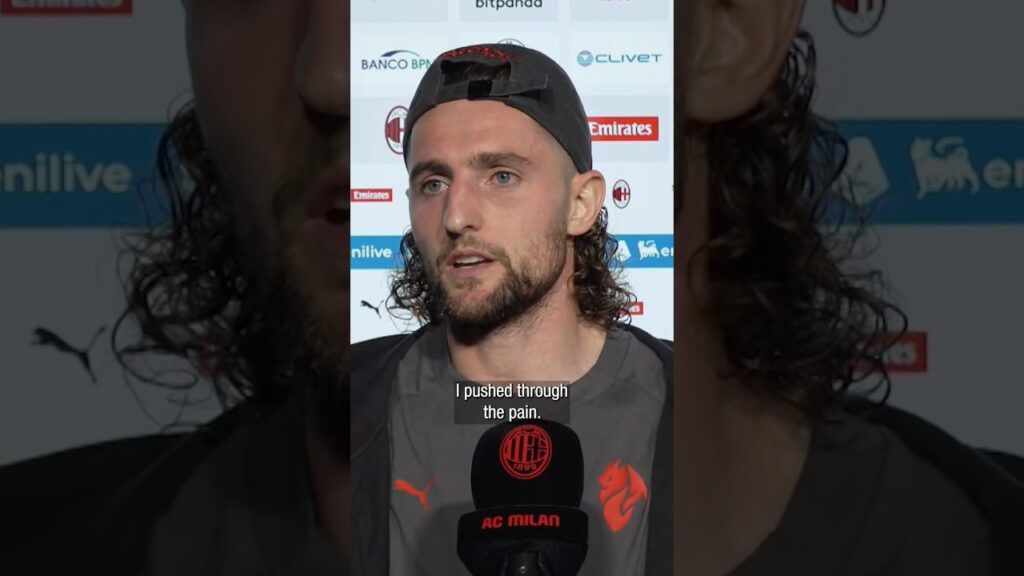 Post-match reaction from Adrien Rabiot 🎙️ | #shorts