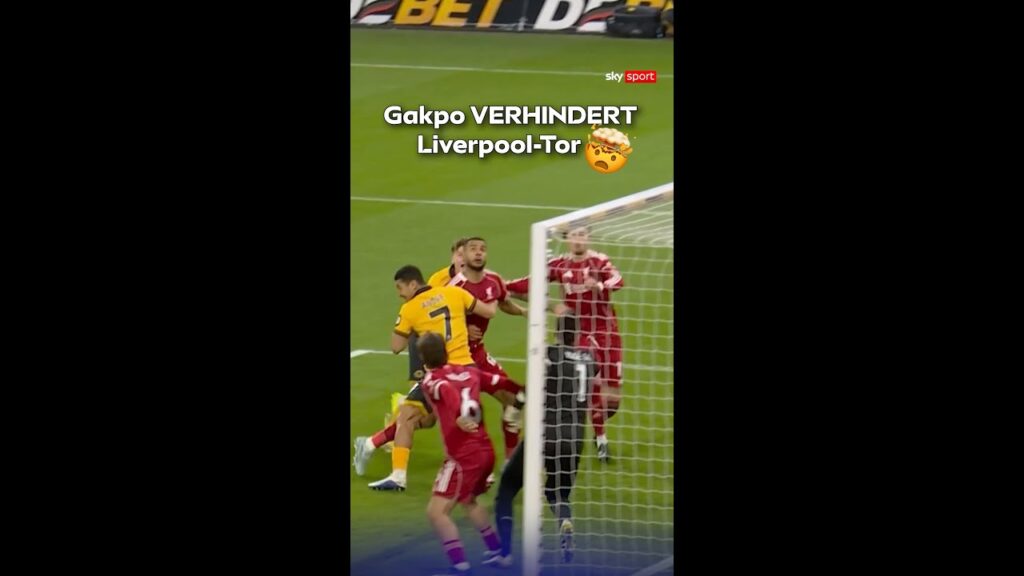 Gakpo verhindert Liverpool Tor 😲🤭