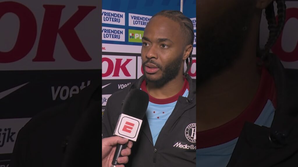 Raheem Sterling hopeful of reaching ‘his level’ after first Feyenoord start 📈