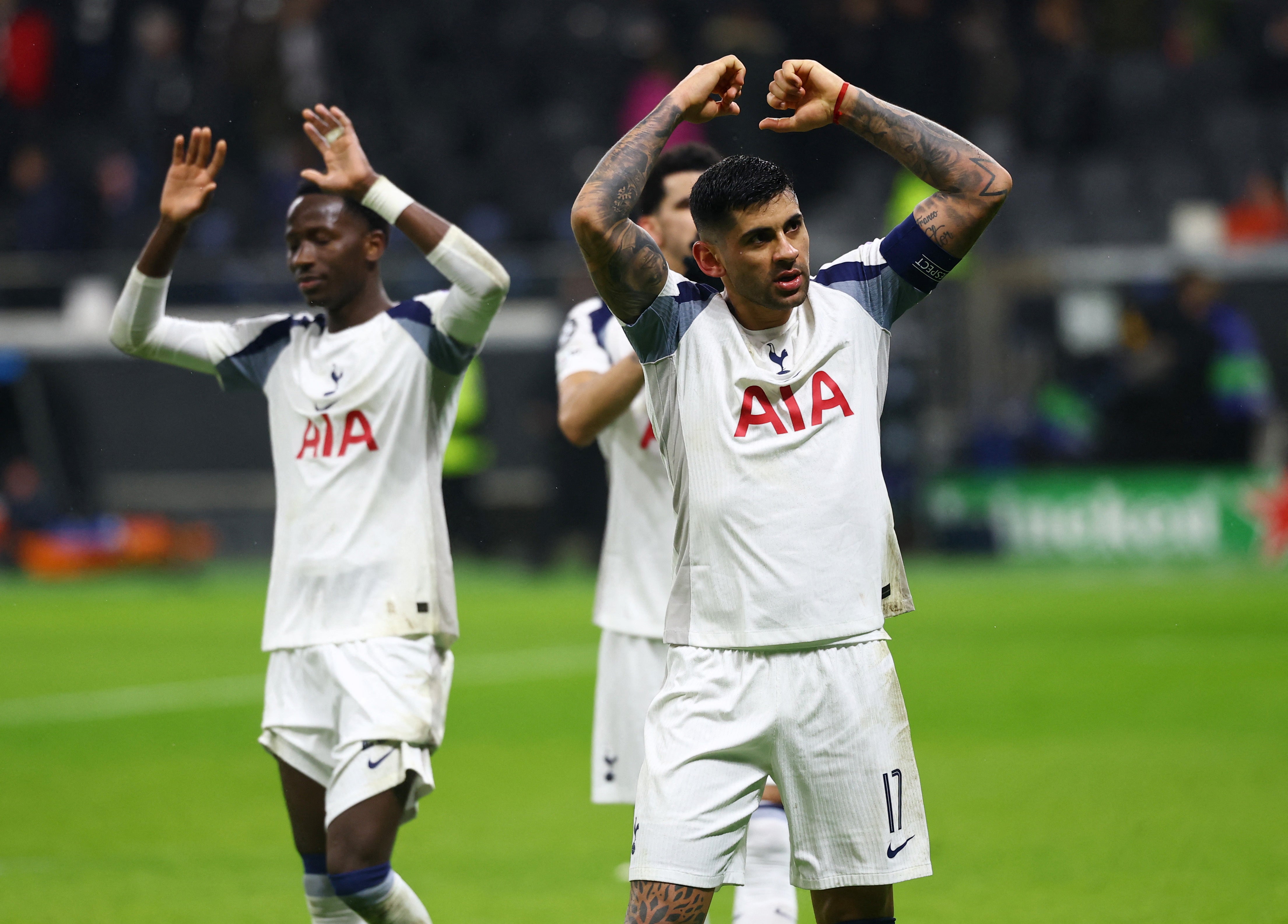 Tottenham’s best moments this season have come in the Champions League