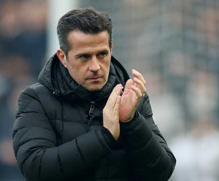 Fulham manager Marco Silva before the match