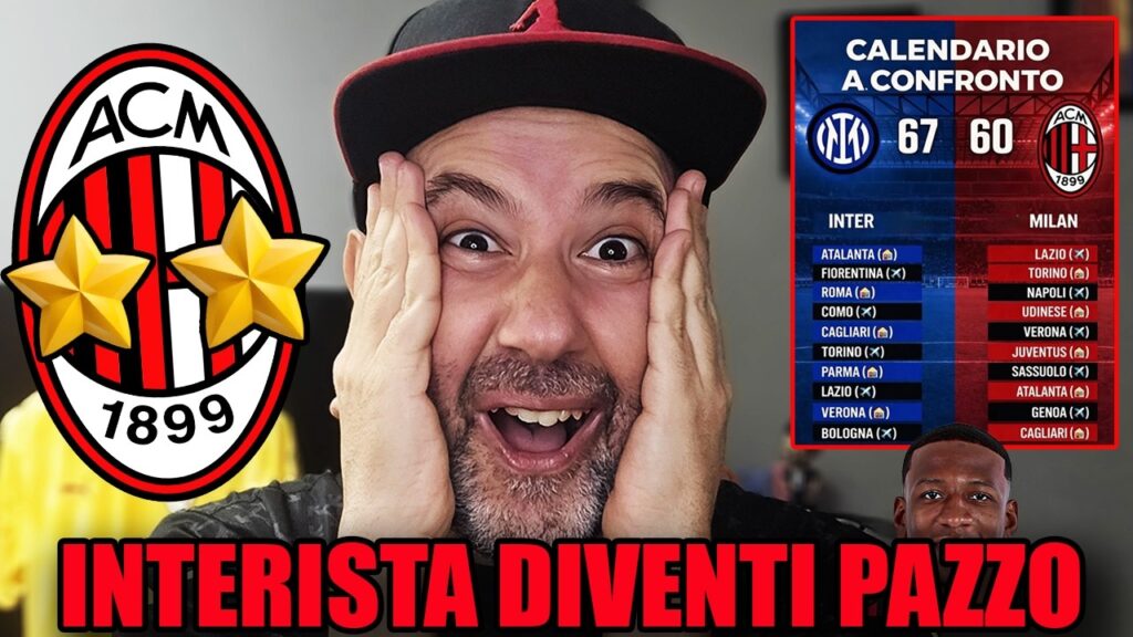 GLI INTERISTI STANNO IMPAZZENDO || CALENDARIO MILAN vs INTER a CONFRONTO || MILAN CAMPIONE D’ITALIA? GLI INTERISTI STANNO IMPAZZENDO || CALENDARIO MILAN vs INTER a CONFRONTO || MILAN CAMPIONE D'ITALIA?
