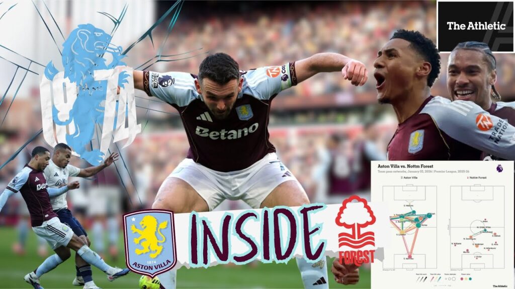 INSIDE Aston Villa 3–1 Forest: Tielemans’ IQ, Gegenpressing & Beating the Low Block 🔍🧠