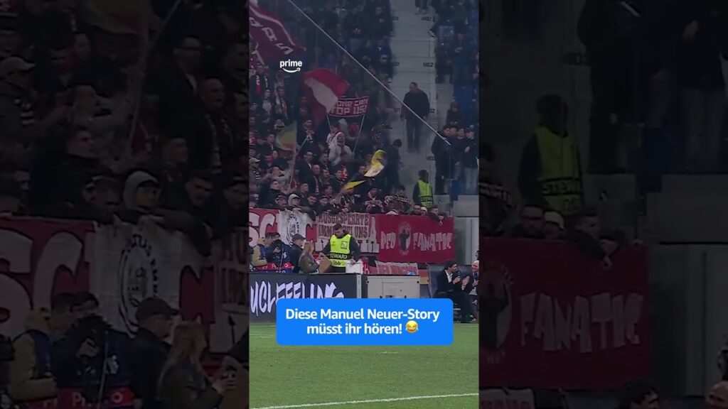 Wir lernen: Wenn du nicht laufen willst, darfst du Manuel Neuer nicht über-lupfen👀 #UCL #PrimeVideo