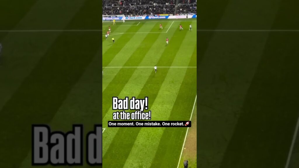 William Osula punishes the space after Tyrell Malacia loses him.Late goal… and heartbreak for MU