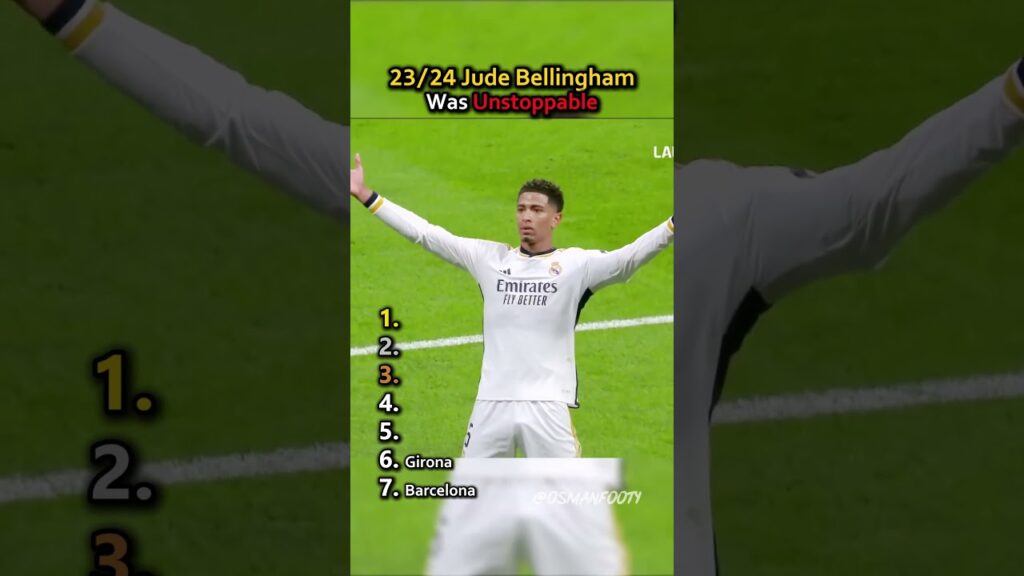 23/24 Jude Bellingham Was Unstoppable 🔥