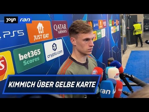 Joshua Kimmich Erklärungsnot: Gelbe Karte Absicht? Joshua Kimmich Erklärungsnot: Gelbe Karte Absicht?