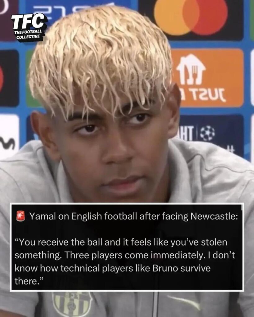 Yamal was so deep in Hall's pocket he thought there was three players marking him. Take a bow Lewis.