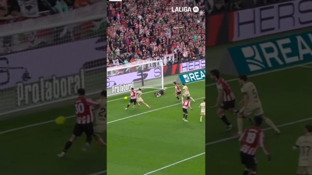 So close, Ferran 😮‍💨 #LaLigaHihglights #shorts #fcbarcelona #football