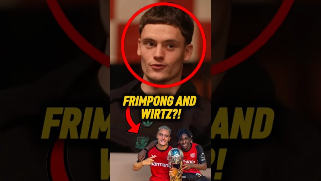 Florian Wirtz On Joining Liverpool With Frimpong From Leverkusen🥹❤️‍🩹#football#liverpool#soccer
