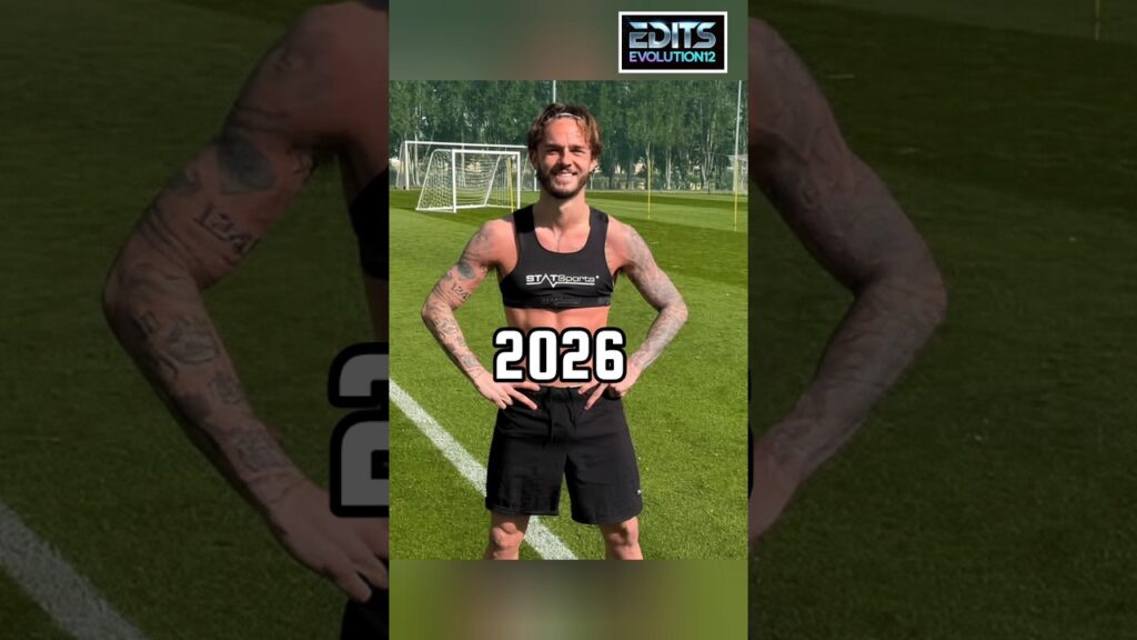 🇬🇧 James Maddison Evolution 🥰 #shorts #editsevolution12