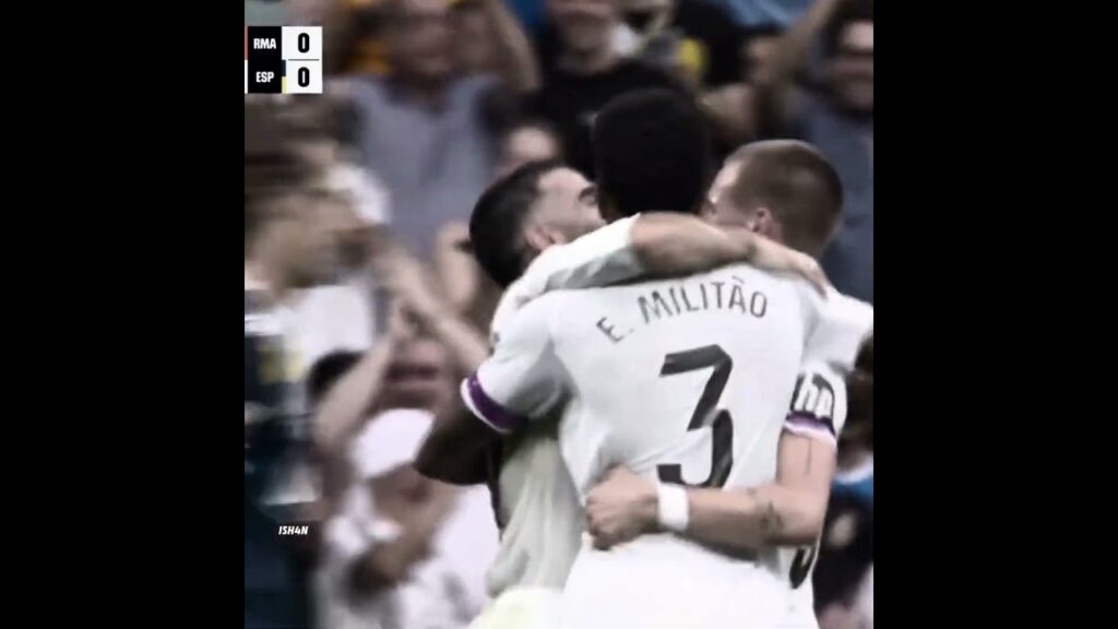 Eder Militao goal today 🔥🥶