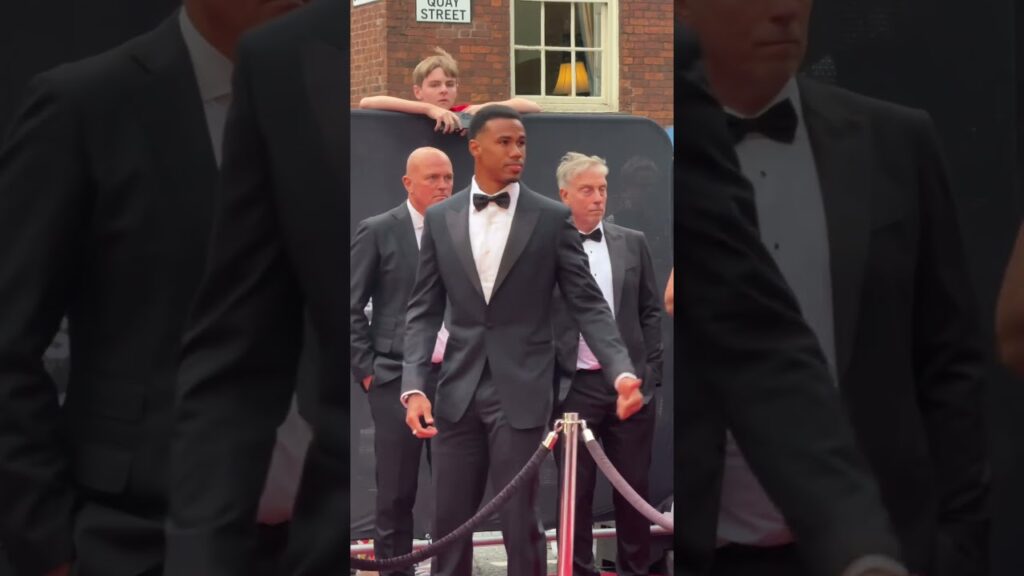 William Saliba & Gabriel Magalhaes in Manchester for the 2025 PFA Awards ❤️‍🔥