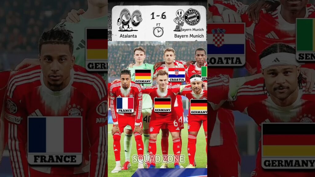 Atalanta 1-6 FC Bayern München | Champions League 25/26