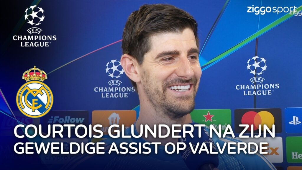 Courtois: "Deze Champions League-ballen trappen wel echt lekker" 😜 | Interview met Thibaut Courtois