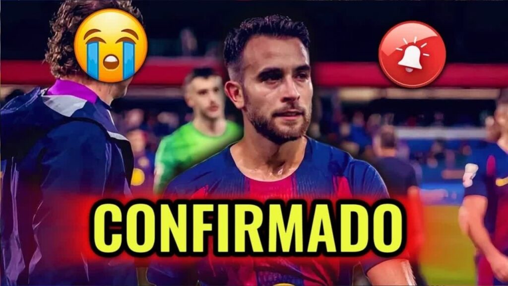 🚨ÚLTIMA HORA: LOS EXÁMENES DE ERIC GARCÍA CONFIRMAN ESTA BRUTAL NOTICIA