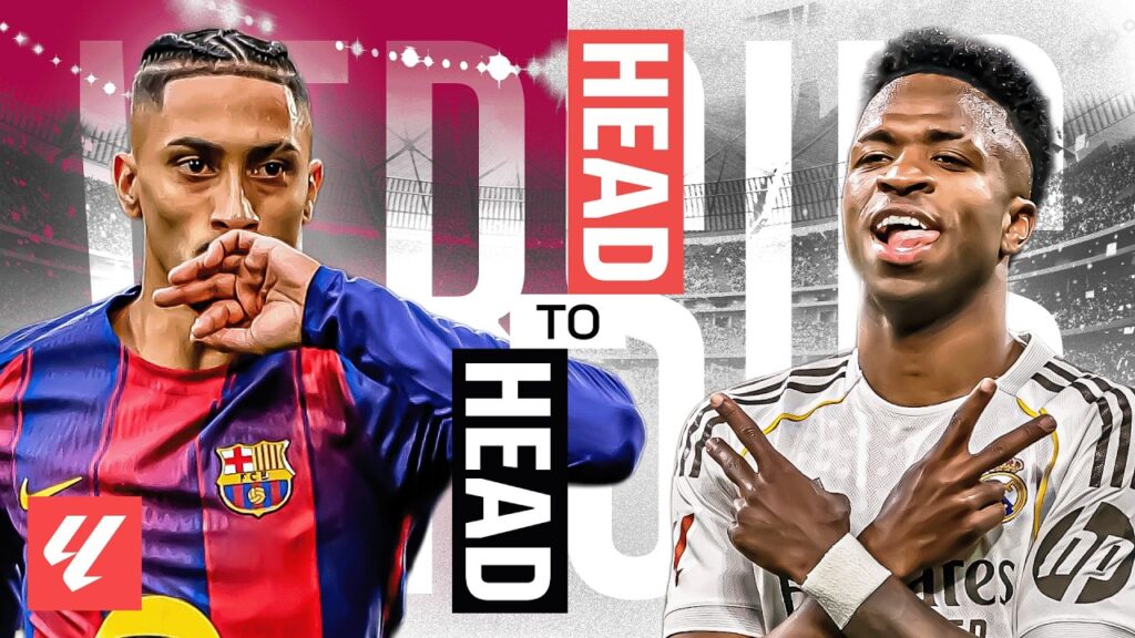 CARA a CARA | RAPHINHA vs VINÍCIUS en LALIGA