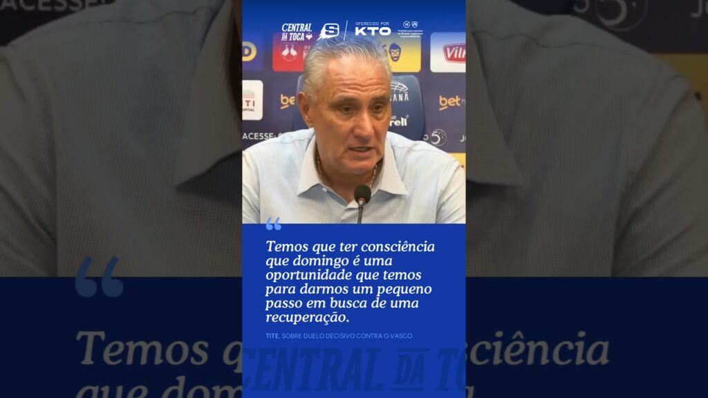 TITE ADMITE MOMENTO FRUSTRANTE DO CRUZEIRO E PROJETA REAÇÃO NO BRASILEIRÃO