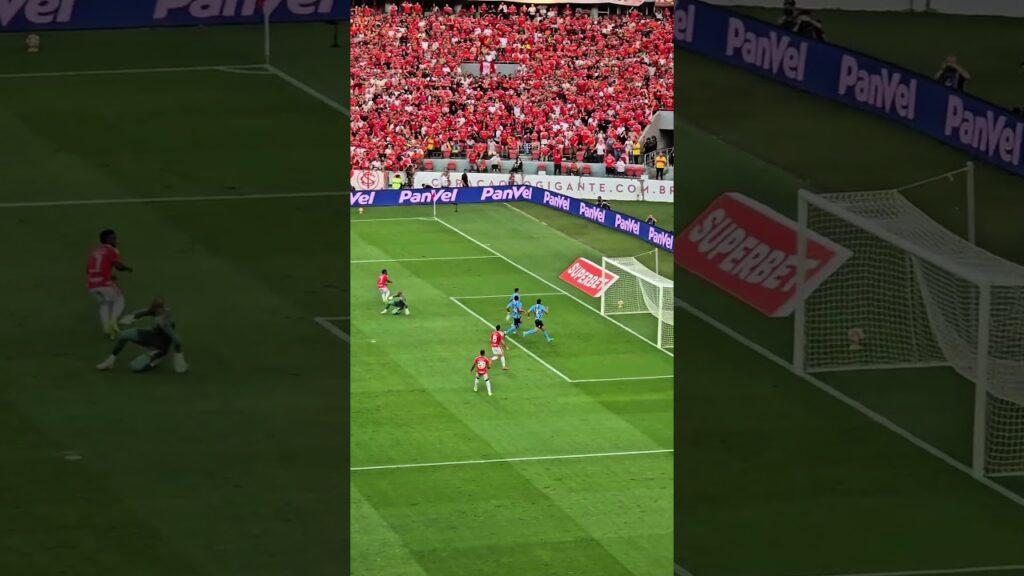 DEFESAÇA DE WEVERTON!! CARBONERO RECEBE LIVRE E O GOLEIRO GREMISTA FEZ MILAGRE