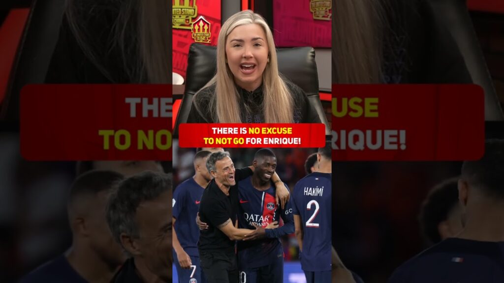 Man United should be doing EVERYTHING possible to bring in Luis Enrique as their manager!🔥 #mufc