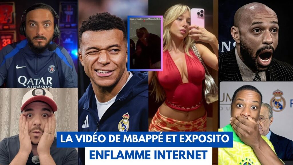 🚨VIDÉO DE MBAPPÉ QUI EMBRASSE LA STAR ESPAGNOLE ESTER EXPOSITO !
