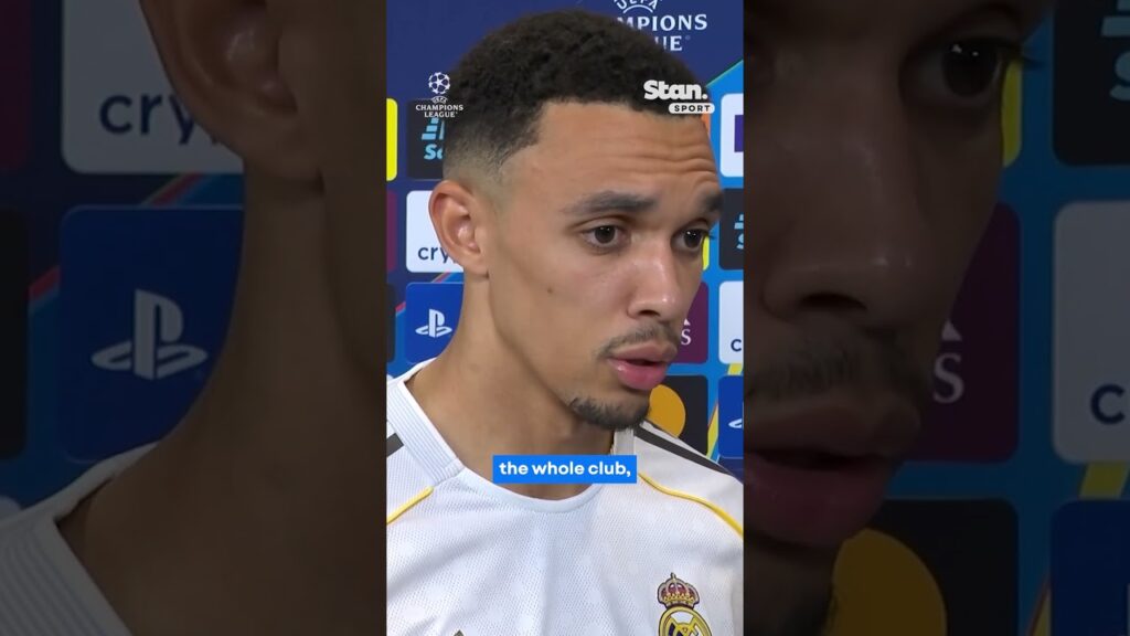 Trent Alexander-Arnold knows the tie ISN'T OVER YET 😤 'We've seen crazy games' #UCL #RealMadrid