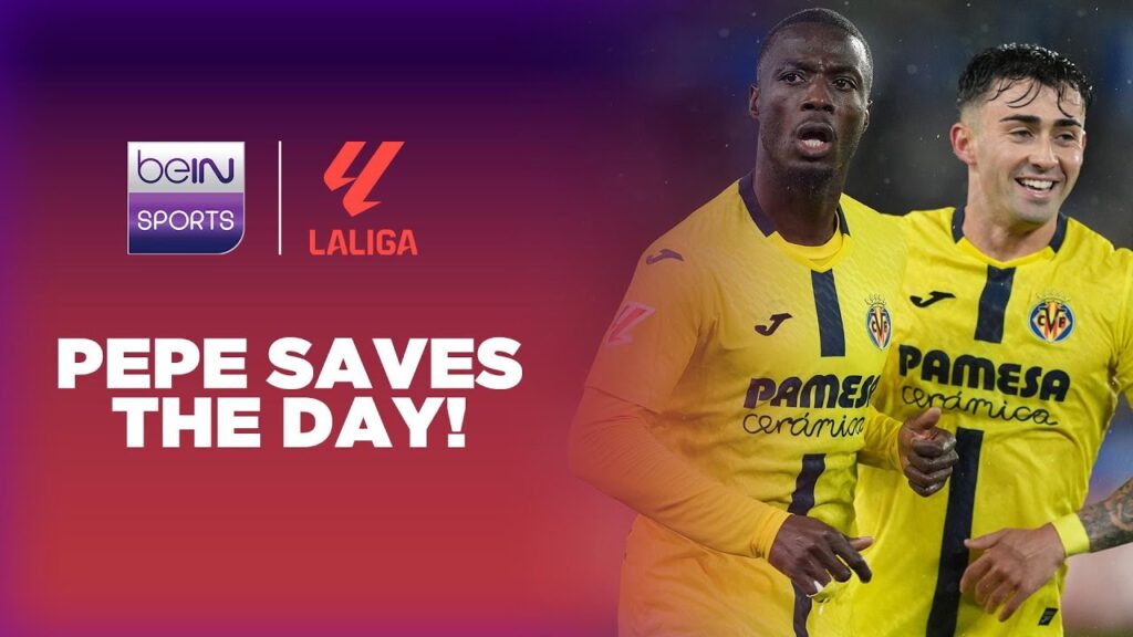 Nicolas Pepe Selamatkan Villarreal dimenit ke-98 dengan PLACING CANTIK! | LaLiga 25/26 Moments