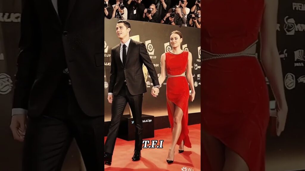 Cristiano Ronaldo & Irina Shayk shining on the red carpet ✨🔥|#trendyfootballicon #cristianoronaldo