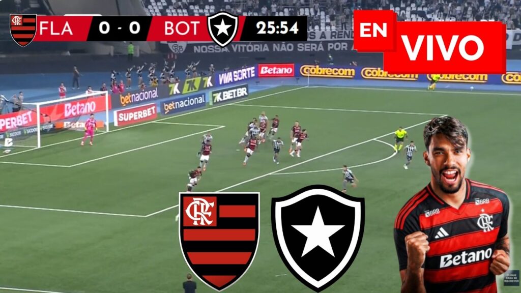 🔴 FLAMENGO X BOTAFOGO AO VIVO /  BRASILEIRÃO 2026 - JOGA LUCAS PAQUETA
